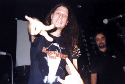 Rafael Bitencourt (Angra) e André Dellamanha (Roadie Crew)